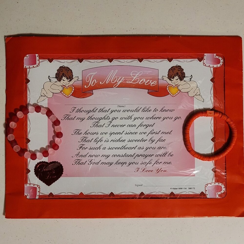 V'DAY GIFT BAG #3 - TO MY LOVE